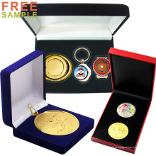 Лучшие продажи Custom Metal Velvet Box Medal